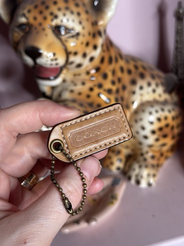 Vintage tan brown leather - vintage,