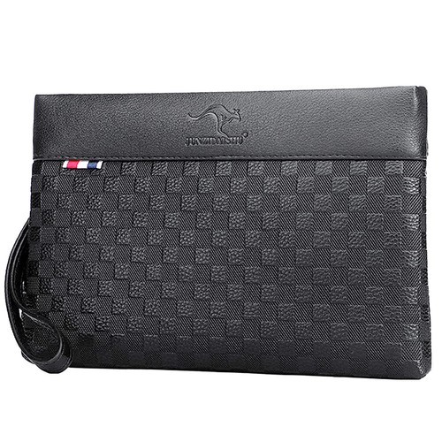 Qmzl men leather clutch - leather,