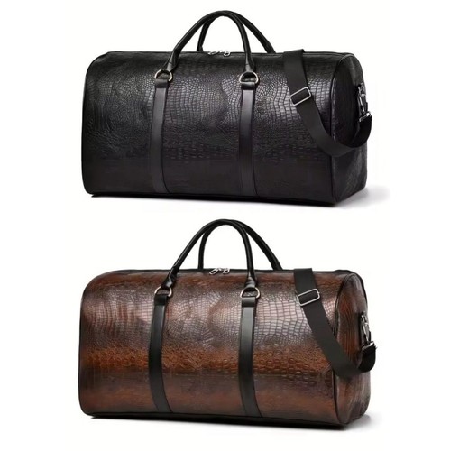 Men faux leather - faux, crocodile