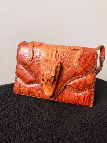 Vintage crocodile bag - bag,, well