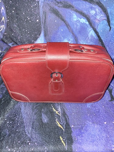 Vintage 1970s burgundy - burgundy, faux