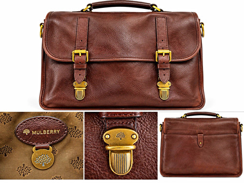 Vintage mulberry brown leather - mulberry,