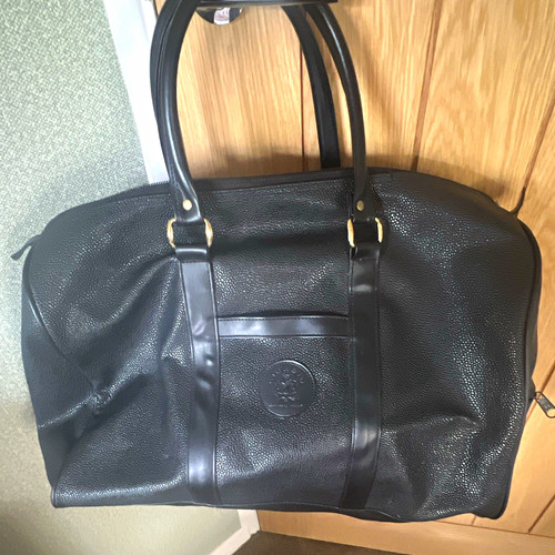 Giorgio black soft holdall - giorgio,