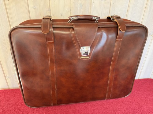 Antler suitcase brown faux - antler,
