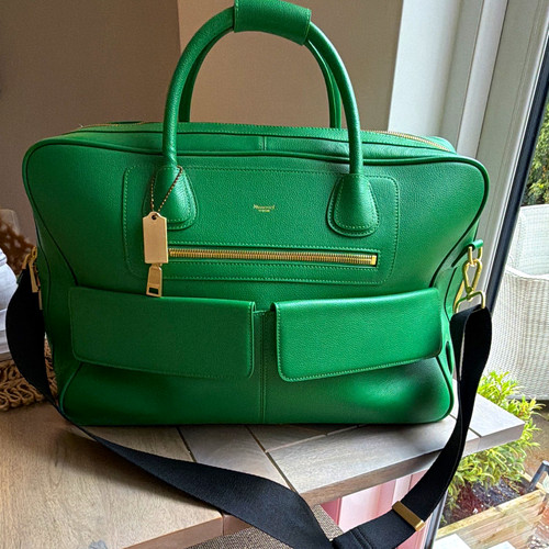 Moncrief london green leather - green,