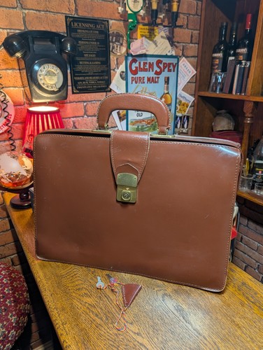 Vintage brown leather - vintage,