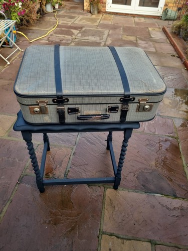 Vintage suitcase leather