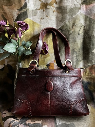 Wenz oxblood leather handbag - wenz,