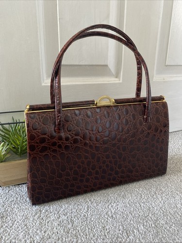 Vintage 1950s 1960s brown - vintage,