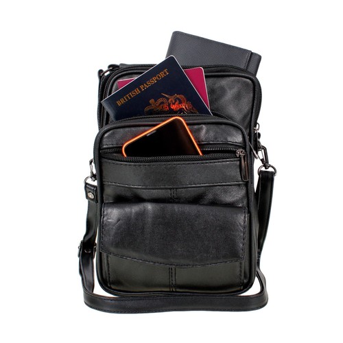 Travel organiser black real - organiser,