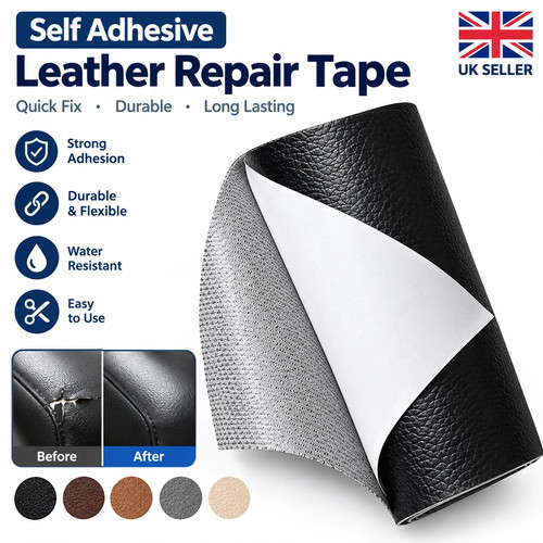 Self adhesive leather repair - self,