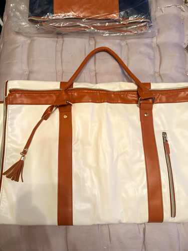 New cream brown soft faux - new,