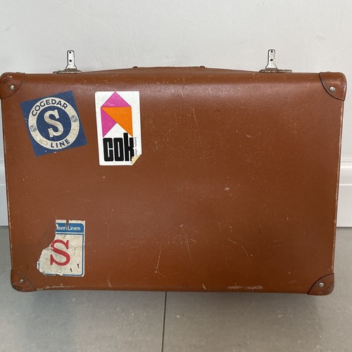 Vintage brown leather - vintage,