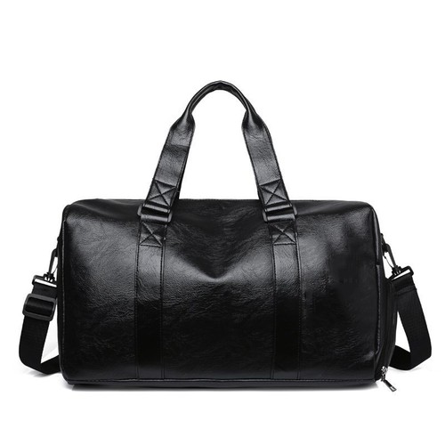 Cohupict leather gym duffle - leather,