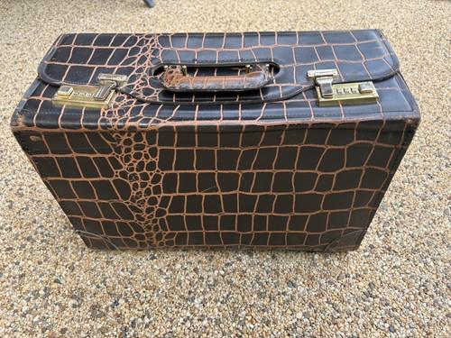 Vintage genuine crocodile - genuine, skin